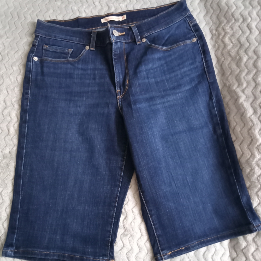 Levi's Indigo Women's Denim Bermudas